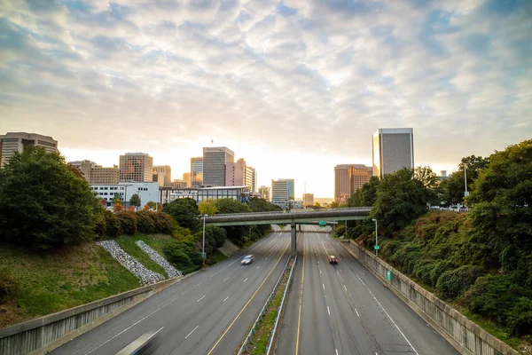 Centrum Panorama Richmond, Virginia — Stock fotografie