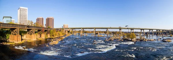 Vista del horizonte en Richmond, Virginia . — Foto de Stock