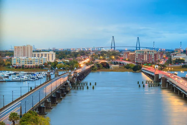 Skyline de Charleston — Foto de Stock