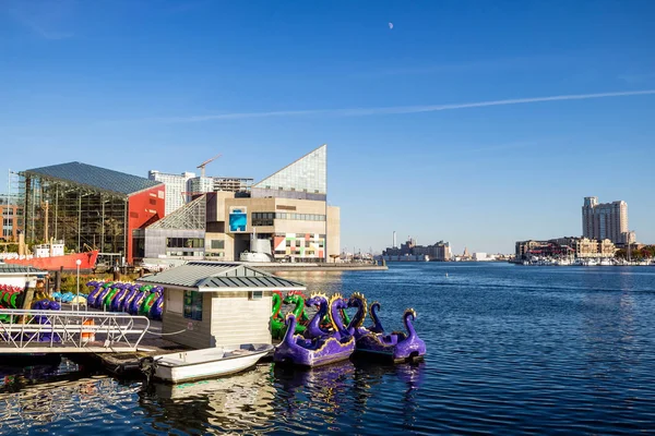 Zona del puerto interior en el centro de Baltimore —  Fotos de Stock