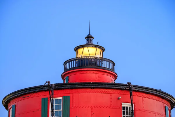 Seven Foot Knoll Lighthouse — Stock Photo, Image