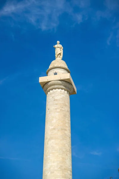 Monumento a Washington y Mount Vernon Place — Foto de Stock