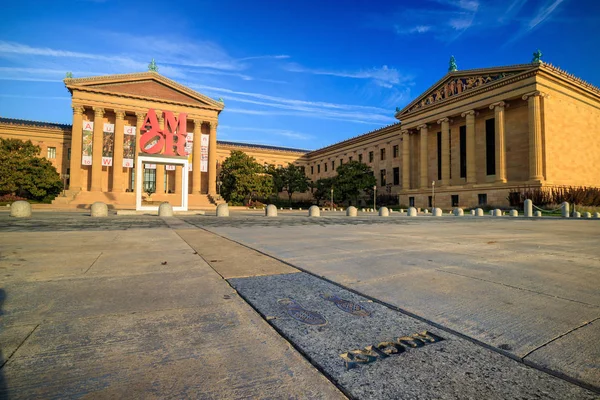 Филадельфийский художественный музей Пенсильвании — стоковое фото