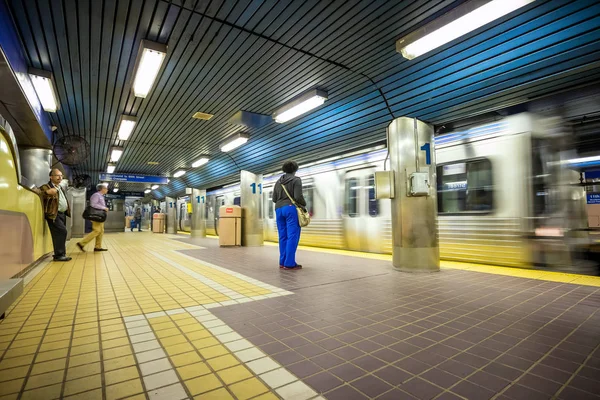 SEPTA subway station in Philadelphia — Stock Photo, Image