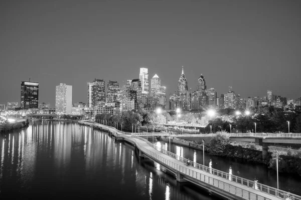 Skyline centro de filadelfia — Fotografia de Stock