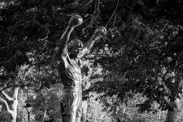 The Rocky Statue in Philadelphia