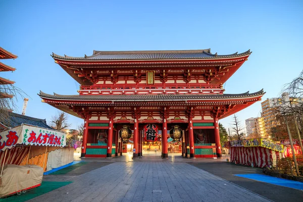 Chrám sensoji v Tokiu, Japonsko. — Stock fotografie