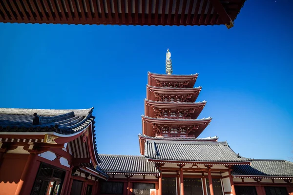 Sensoji Temple in Tokyo, Japan. — Stock Photo, Image