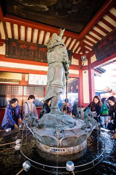 Tokyo, Japonya 'daki Sensoji Tapınağı.. — Stok fotoğraf