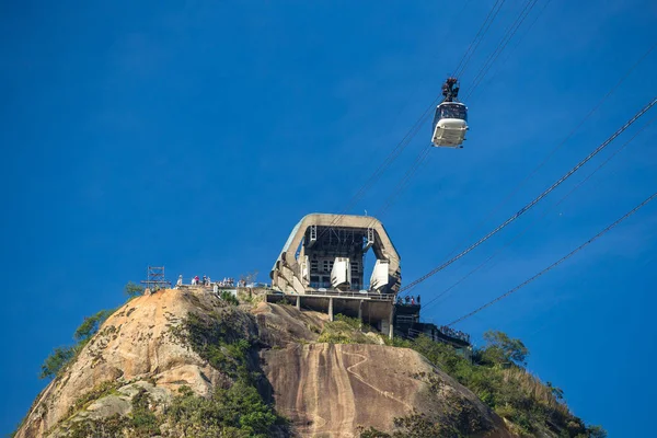 Sugar Loaf Mountain cable car — Stock Photo, Image