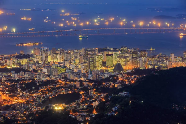 Vista do rio de janeiro — Fotografia de Stock