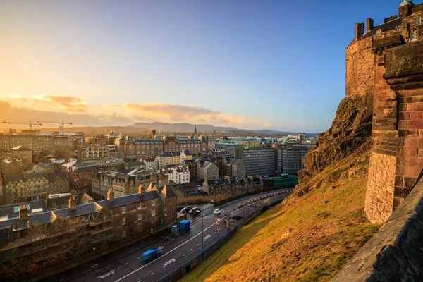 Gamla staden Edinburgh — Stockfoto