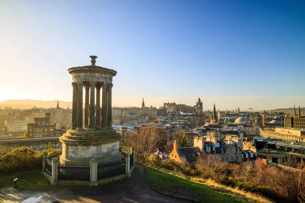 Veduta della città di Edimburgo — Foto Stock