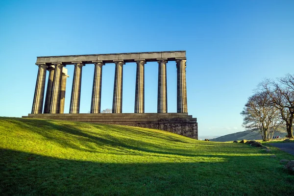 Műemlékek, a Calton Hill, Edinburgh-ban — Stock Fotó