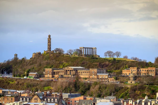 Műemlékek, a Calton Hill, Edinburgh-ban — Stock Fotó