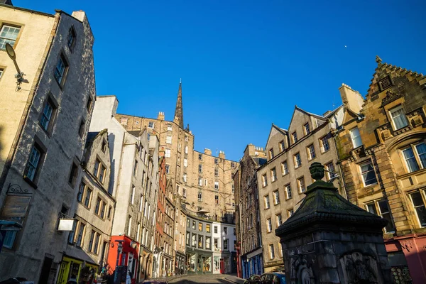 Вид на исторический старый город, Эдинбург — стоковое фото