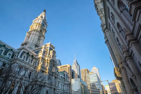 Philadelphia je budova městské radnice — Stock fotografie