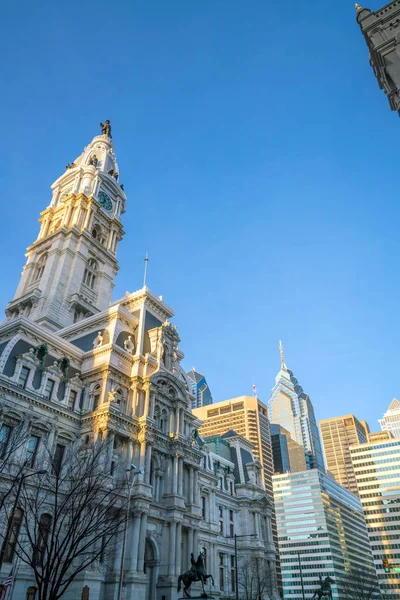 Edificio Ayuntamiento de Filadelfia — Foto de Stock