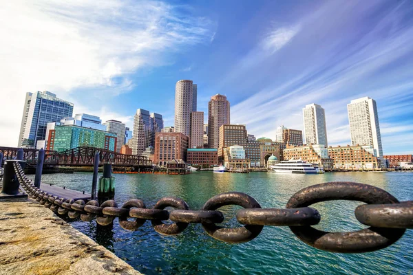 Haven van Boston Massachusetts — Stockfoto