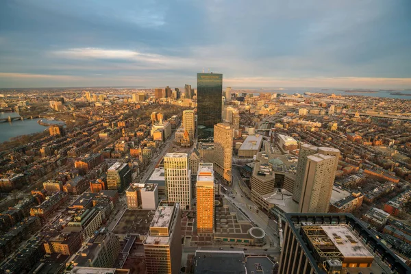 Centrum miasta Boston Massachusetts — Zdjęcie stockowe