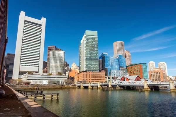 Boston Harbor Массачусетс — стокове фото