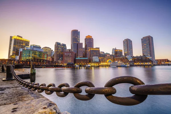 Puerto de Boston Massachusetts — Foto de Stock