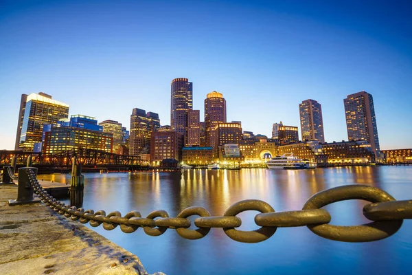 Haven van Boston Massachusetts — Stockfoto