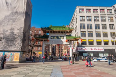 Chinatown ağ geçidi Boston