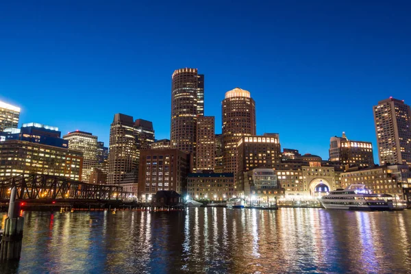 Boston Harbor Массачусетс — стокове фото