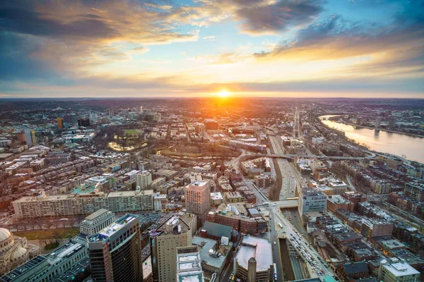 Centrum miasta Boston Massachusetts — Zdjęcie stockowe