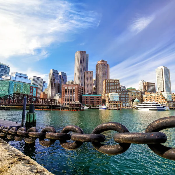 Haven van Boston Massachusetts — Stockfoto