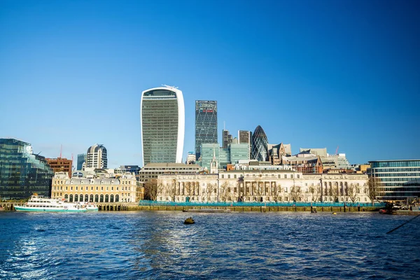 Moderne skyline van Londen — Stockfoto