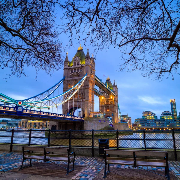 Tower Bridge in London — Stockfoto