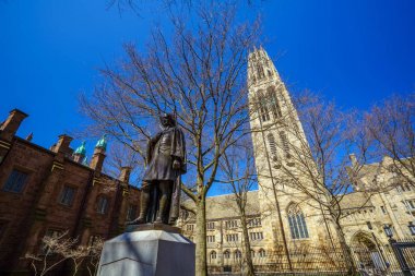 Tarihi bina şehir merkezinde New Haven