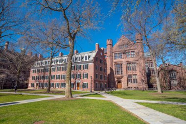 Tarihi bina şehir merkezinde New Haven