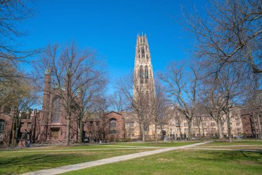 Tarihi bina şehir merkezinde New Haven