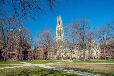 Tarihi bina şehir merkezinde New Haven