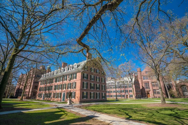 Historisch gebouw in het centrum van New Haven — Stockfoto