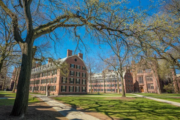 Historisch gebouw in het centrum van New Haven — Stockfoto