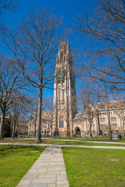 Immeuble historique au centre-ville de New Haven — Photo