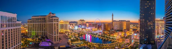 Las Vegas Usa Július Világhírű Vegas Strip Las Vegas Nevada — Stock Fotó