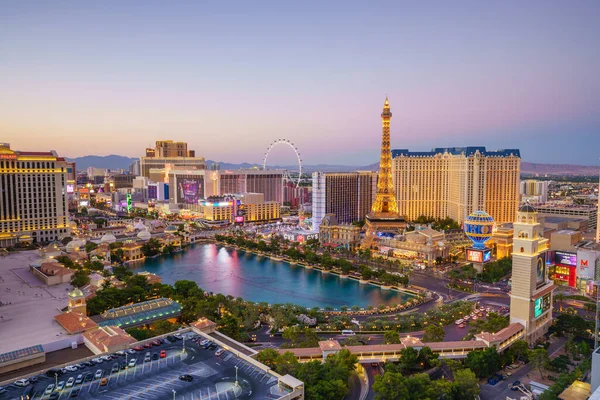 Las Vegas Usa Lipca Światowej Sławy Vegas Strip Las Vegas — Zdjęcie stockowe