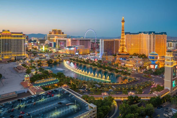 Las Vegas Usa Lipca Światowej Sławy Vegas Strip Las Vegas — Zdjęcie stockowe