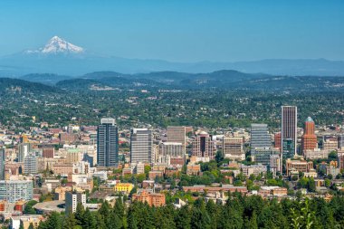 Portland, Oregon Usa Pittock Malikanesinden.