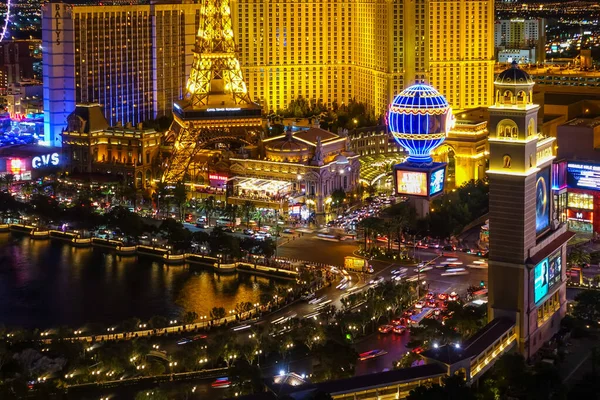 Las Vegas Július Kilátás Szalag Július 2016 Las Vegas Las — Stock Fotó