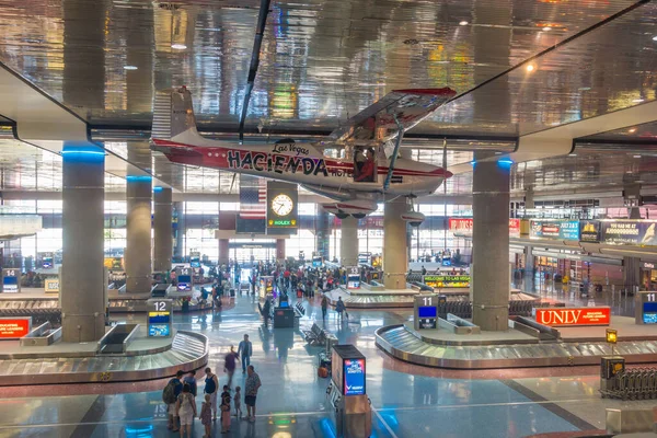 Las Vegas Nevada Usa Luglio Sala Arrivi Aeroporto Mccarran Luglio — Foto Stock