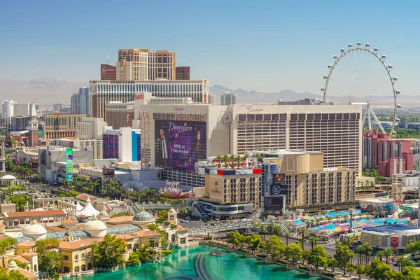 Las Vegas Juli Blick Auf Den Strip Juli 2016 Las — Stockfoto