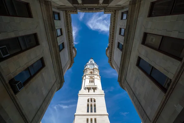 Kilátás Városháza Philadelphia Usa — Stock Fotó