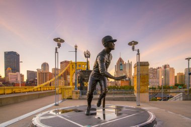 PITTSBURGH, USA - OCT 30: PNC Baseball Park in Pittsburgh, Pennsylvania on October 30, 2016. PNC Park has been home to the Pittsburgh Pirates since 2001
