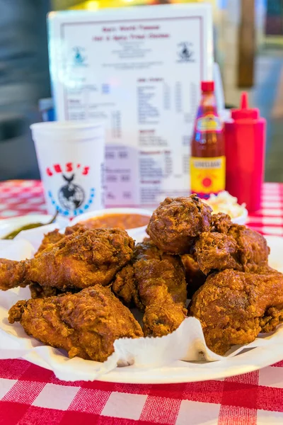 Memphis Usa Nov Gus Weltberühmtes Fried Chicken November 2016 Memphis — Stockfoto